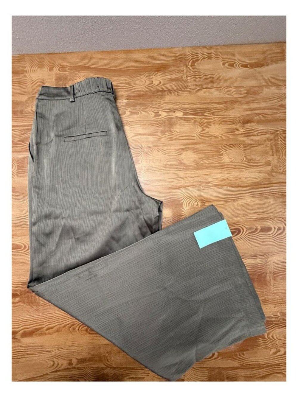 Nasty Gal Satin Pleated Wide Leg 10 - 1871